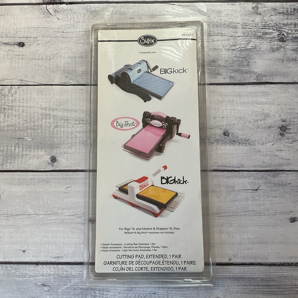 Sizzix Cutting Pad Extended 655267 1 Pair BigKick Big Shot Bigz XL
